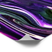 抽象芸術カラー勉強214、 ポスター (角)