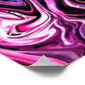 抽象芸術カラー勉強215, ポスター (角)