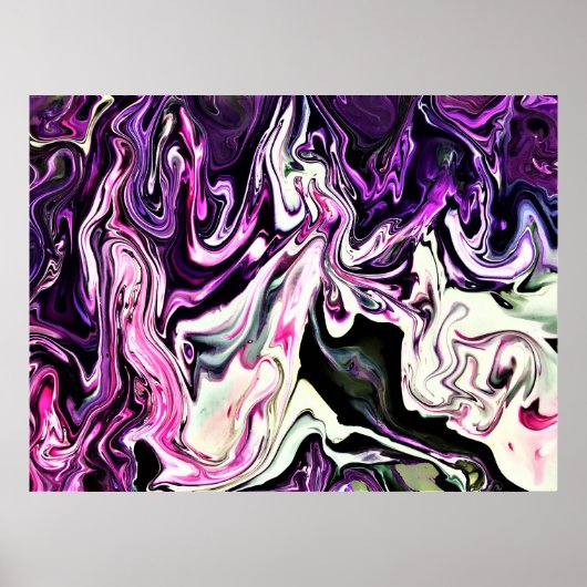 抽象芸術カラー勉強215, ポスター (正面)