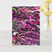 抽象芸術カラー勉強216、カード カード (黄色い花)