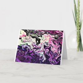 抽象芸術カラー勉強218、カード カード