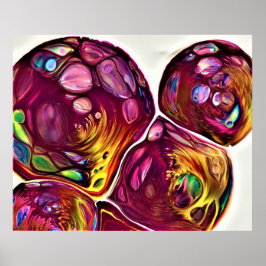 抽象芸術カラー勉強219, ポスター