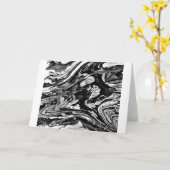 抽象芸術カラー勉強21 /なし、カード カード (黄色い花)