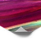 抽象芸術カラー勉強220、 ポスター (角)