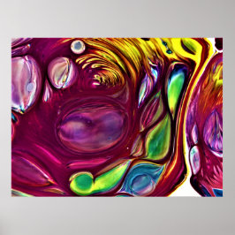 抽象芸術カラー勉強220、 ポスター