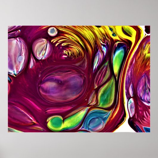 抽象芸術カラー勉強220、 ポスター (正面)