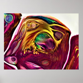 抽象芸術カラー勉強222, ポスター