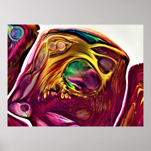 抽象芸術カラー勉強222, ポスター (正面)