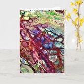 抽象芸術カラー勉強231、カード カード (黄色い花)