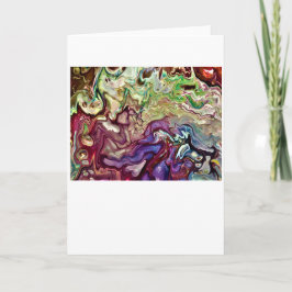 抽象芸術カラー勉強233、カード カード