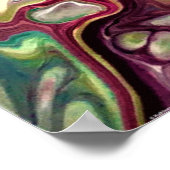 抽象芸術カラー勉強233, ポスター (角)