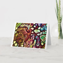 抽象芸術カラー勉強234、カード カード