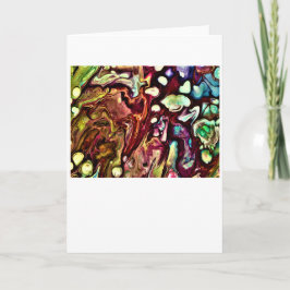 抽象芸術カラー勉強234、カード カード