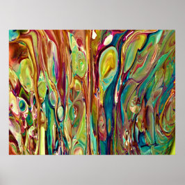 抽象芸術カラー勉強236, ポスター