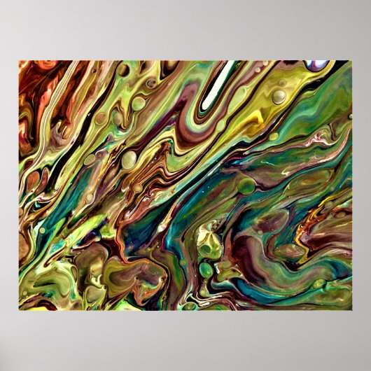 抽象芸術カラー勉強238, ポスター (正面)