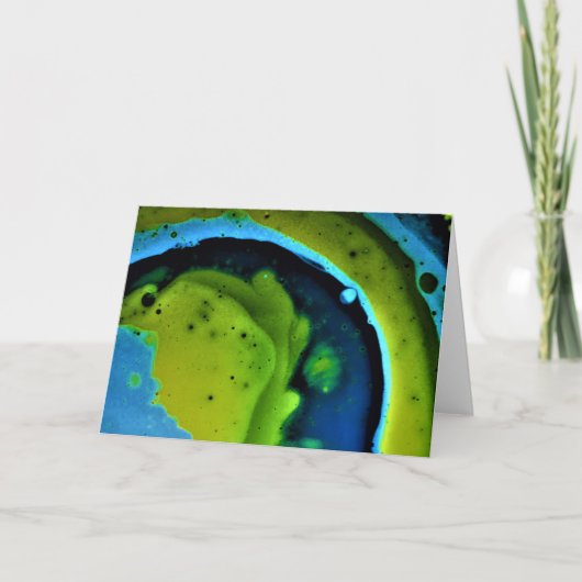 抽象芸術カラー勉強240、カード カード (正面)