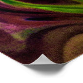 抽象芸術カラー勉強241、 ポスター (角)