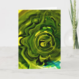 抽象芸術カラー勉強243、カード カード