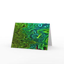 抽象芸術カラー勉強246、カード