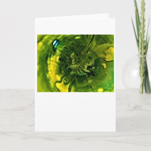 抽象芸術カラー勉強249、カード カード (正面)