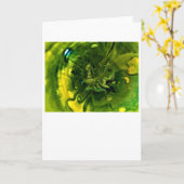 抽象芸術カラー勉強249、カード カード (黄色い花)