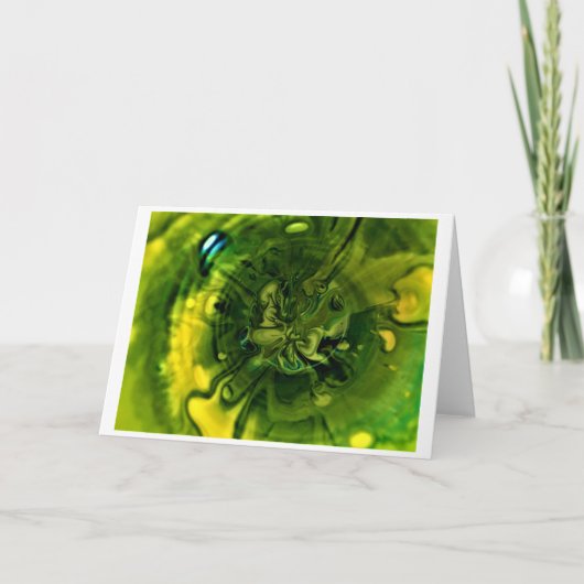 抽象芸術カラー勉強249、カード カード (正面)