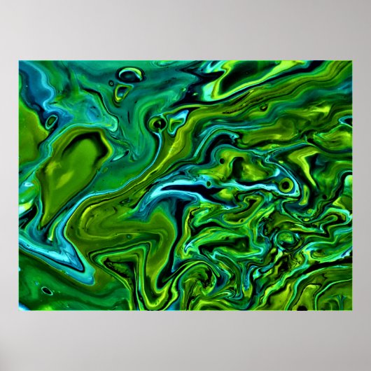 抽象芸術カラー勉強251、 ポスター (正面)