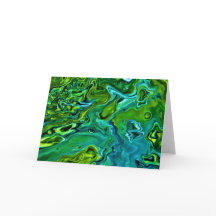 抽象芸術カラー勉強252、カード