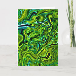 抽象芸術カラー勉強254、カード カード