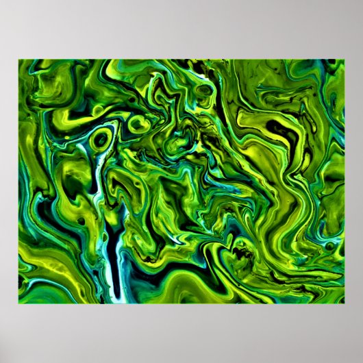 抽象芸術カラー勉強254、 ポスター (正面)