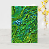 抽象芸術カラー勉強256、カード カード (黄色い花)