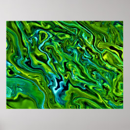 抽象芸術カラー勉強256、 ポスター