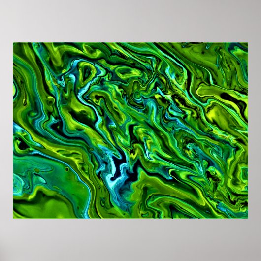 抽象芸術カラー勉強256、 ポスター (正面)