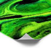 抽象芸術カラー勉強257、 ポスター (角)