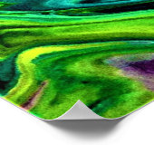 抽象芸術カラー勉強258, ポスター (角)