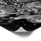 抽象芸術カラー勉強25 /ノワール、 ポスター (角)