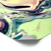 抽象芸術カラー勉強260、 ポスター (角)