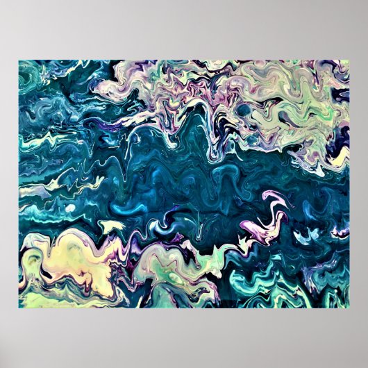 抽象芸術カラー勉強260、 ポスター (正面)