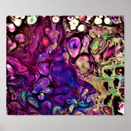 抽象芸術カラー勉強261、 ポスター