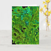 抽象芸術カラー勉強262、カード カード (黄色い花)