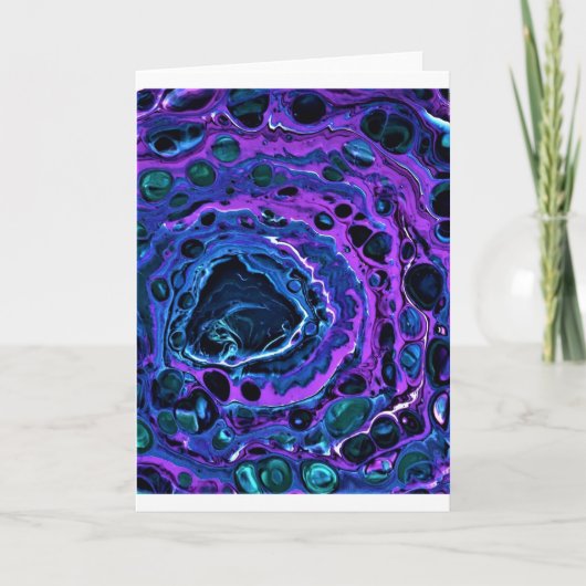 抽象芸術カラー勉強263、カード カード (正面)