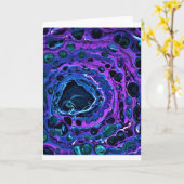 抽象芸術カラー勉強263、カード カード (黄色い花)