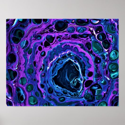 抽象芸術カラー勉強263、 ポスター (正面)