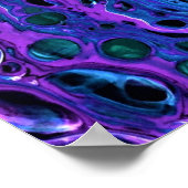 抽象芸術カラー勉強263、 ポスター (角)