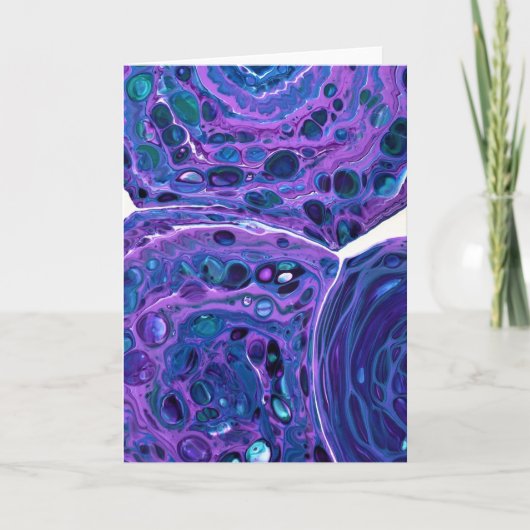 抽象芸術カラー勉強264、カード カード (正面)