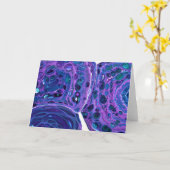 抽象芸術カラー勉強264、カード カード (黄色い花)