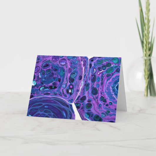 抽象芸術カラー勉強264、カード カード (正面)