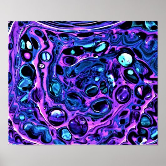 抽象芸術カラー勉強265、 ポスター (正面)