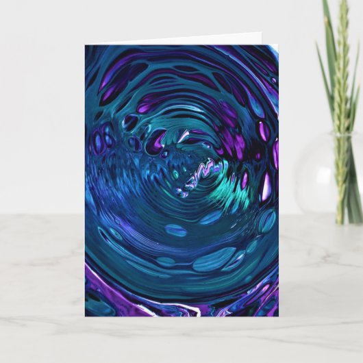 抽象芸術カラー勉強266、カード カード (正面)