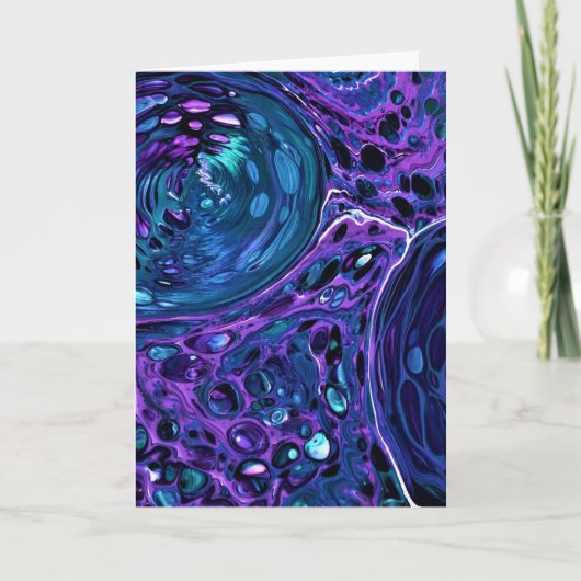 抽象芸術カラー勉強267、カード カード (正面)